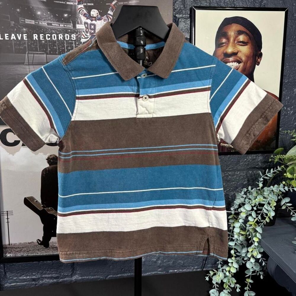 The Original Arizona Jean Company Striped Polo - Youth Large